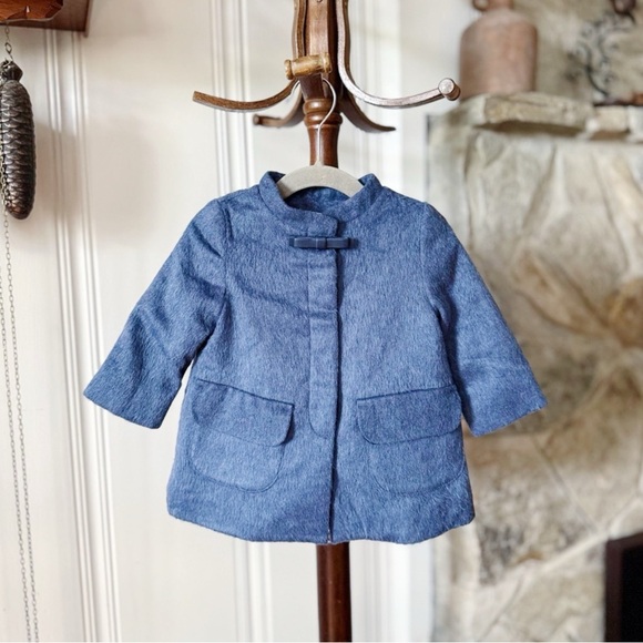 Zara Other - Zara Baby Blue Peacoat